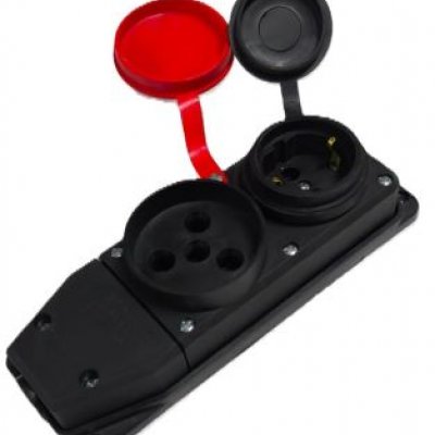 TRİFAZE +MONOFAZE KAUÇUK GRUP PRİZ