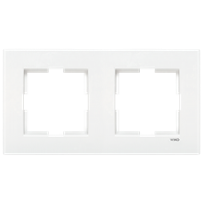 VİKO-KARRE BEYAZ İKİLİ ÇERÇEVE